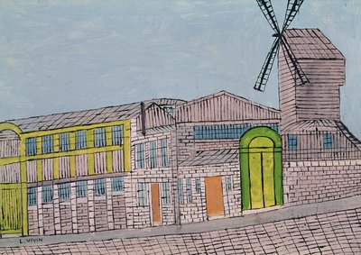 Le Moulin de la Galette, 1926 by Louis Vivin